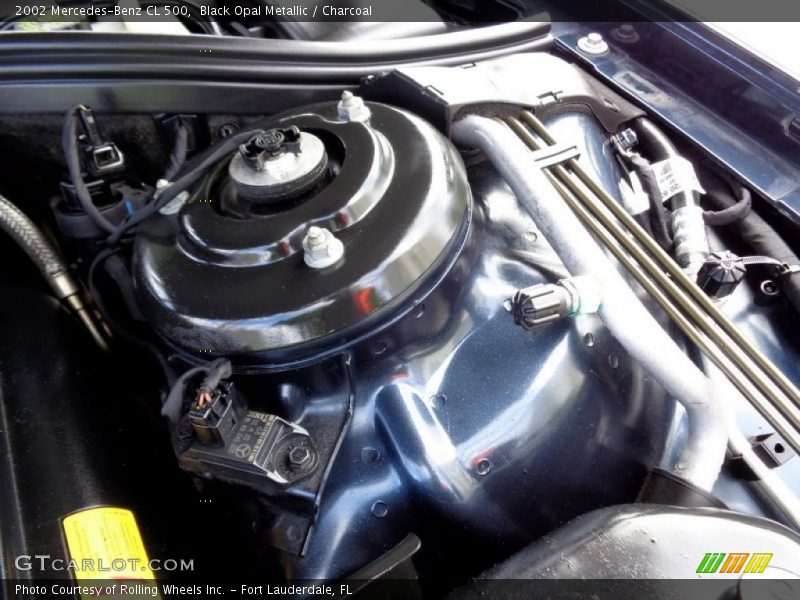 Black Opal Metallic / Charcoal 2002 Mercedes-Benz CL 500