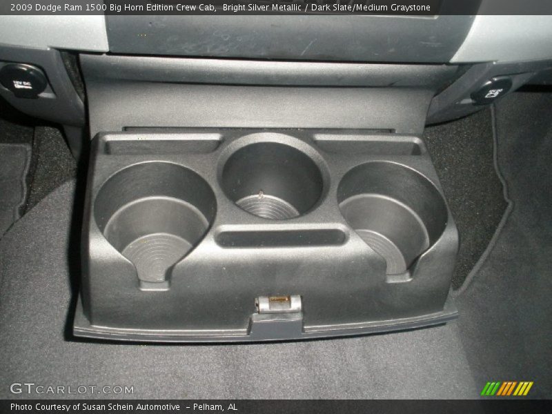 Bright Silver Metallic / Dark Slate/Medium Graystone 2009 Dodge Ram 1500 Big Horn Edition Crew Cab