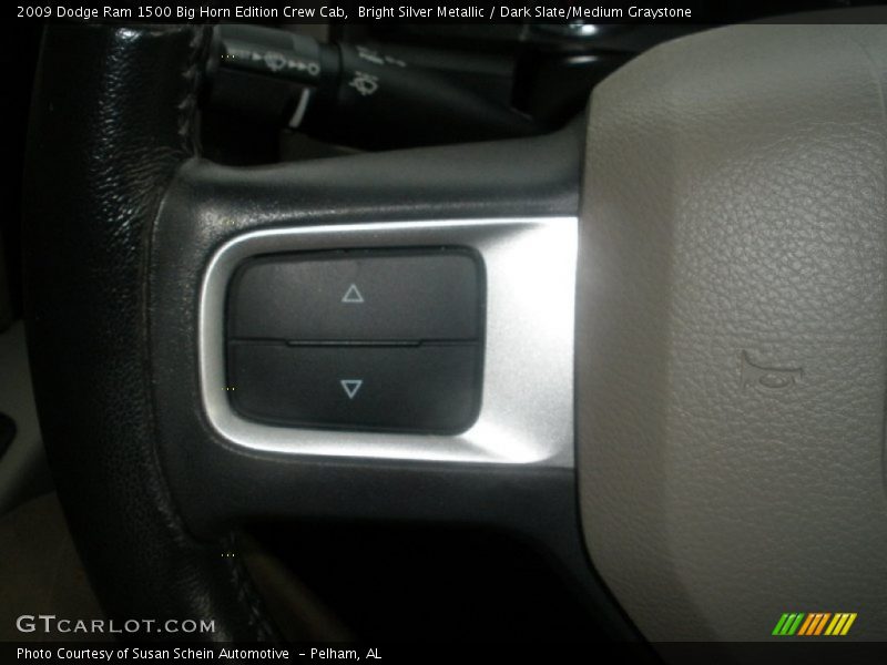 Bright Silver Metallic / Dark Slate/Medium Graystone 2009 Dodge Ram 1500 Big Horn Edition Crew Cab