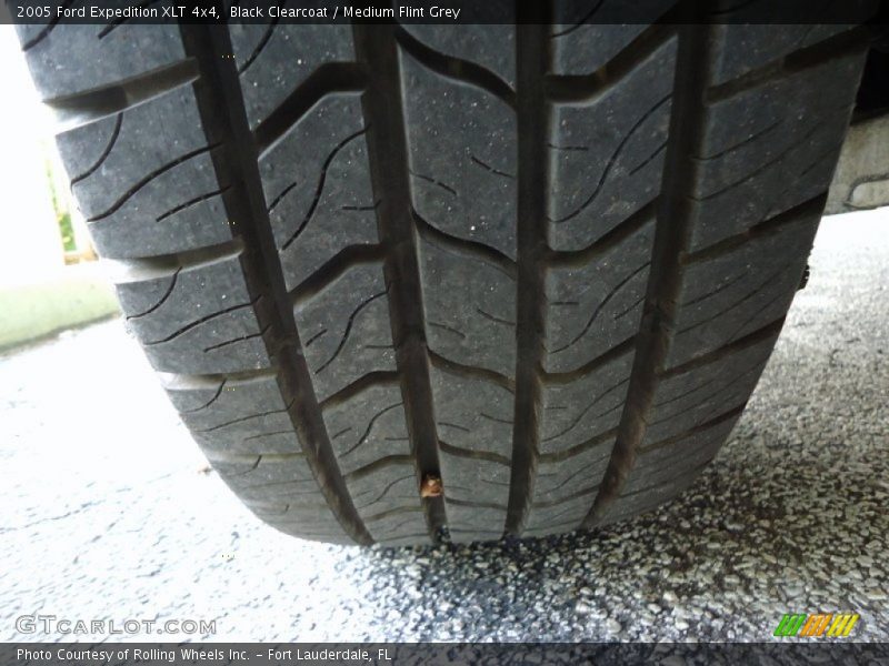 Black Clearcoat / Medium Flint Grey 2005 Ford Expedition XLT 4x4