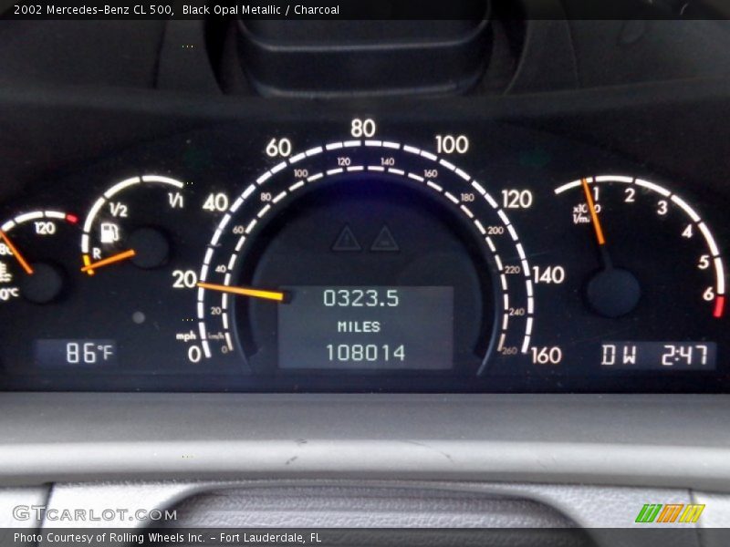  2002 CL 500 500 Gauges