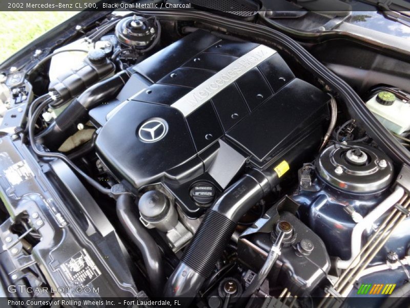  2002 CL 500 Engine - 5.0 Liter SOHC 24-Valve V8