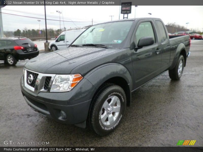 Night Armor Metallic / Graphite 2012 Nissan Frontier SV V6 King Cab 4x4