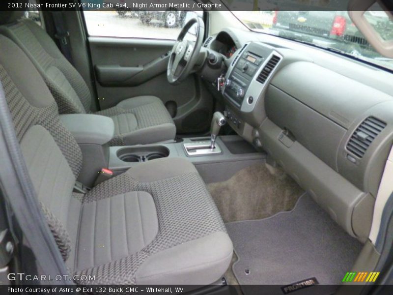 Night Armor Metallic / Graphite 2012 Nissan Frontier SV V6 King Cab 4x4