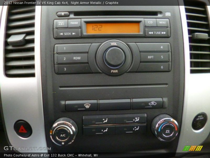 Night Armor Metallic / Graphite 2012 Nissan Frontier SV V6 King Cab 4x4