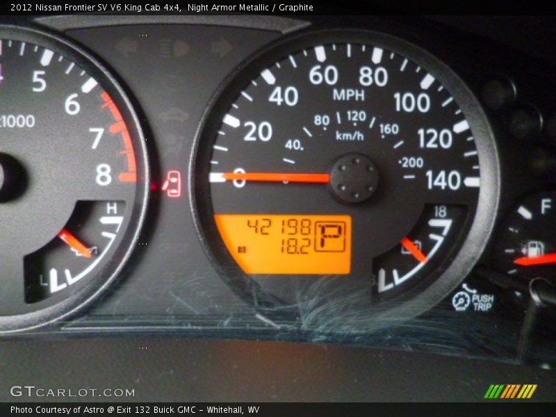Night Armor Metallic / Graphite 2012 Nissan Frontier SV V6 King Cab 4x4
