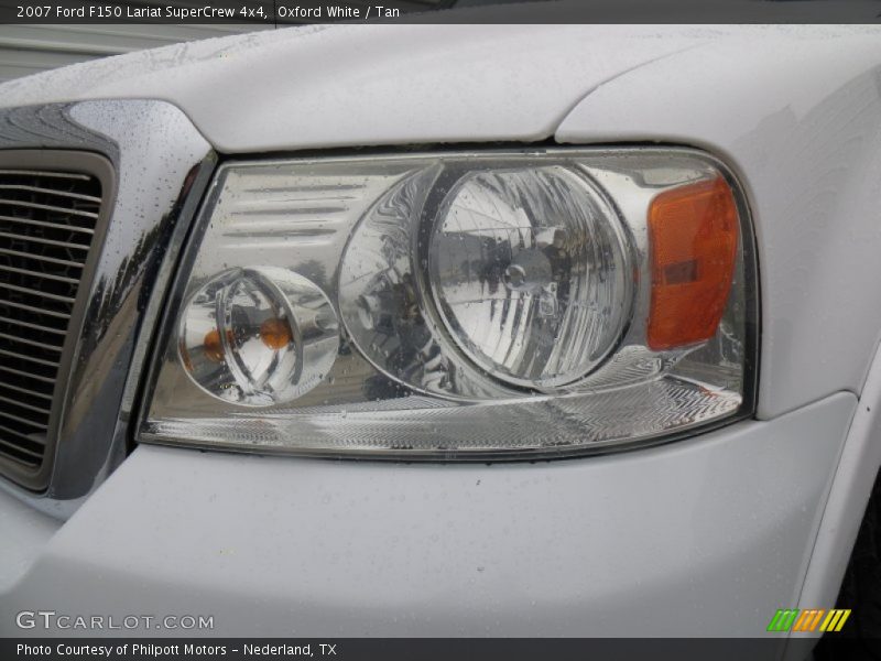 Oxford White / Tan 2007 Ford F150 Lariat SuperCrew 4x4