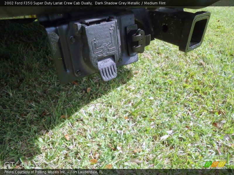 Dark Shadow Grey Metallic / Medium Flint 2002 Ford F350 Super Duty Lariat Crew Cab Dually