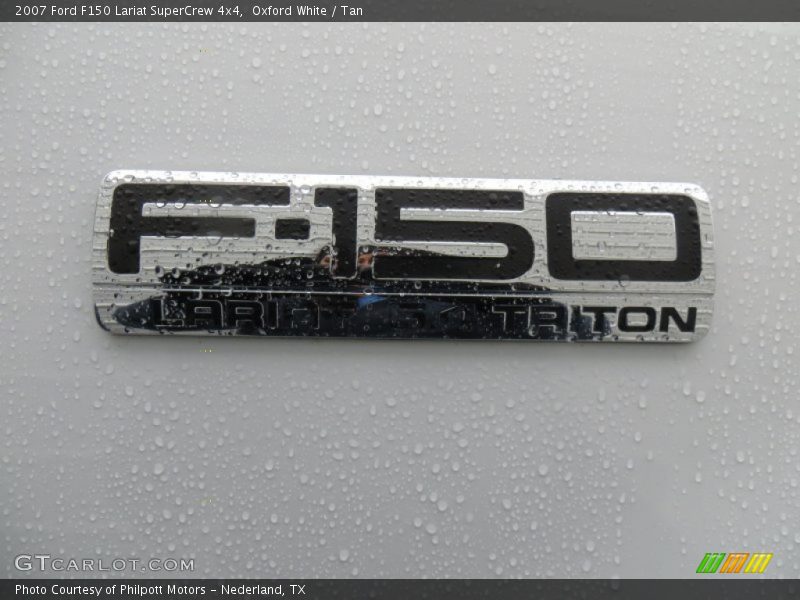 Oxford White / Tan 2007 Ford F150 Lariat SuperCrew 4x4