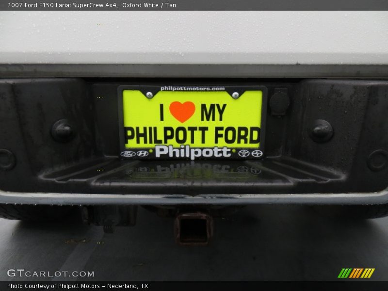 Oxford White / Tan 2007 Ford F150 Lariat SuperCrew 4x4
