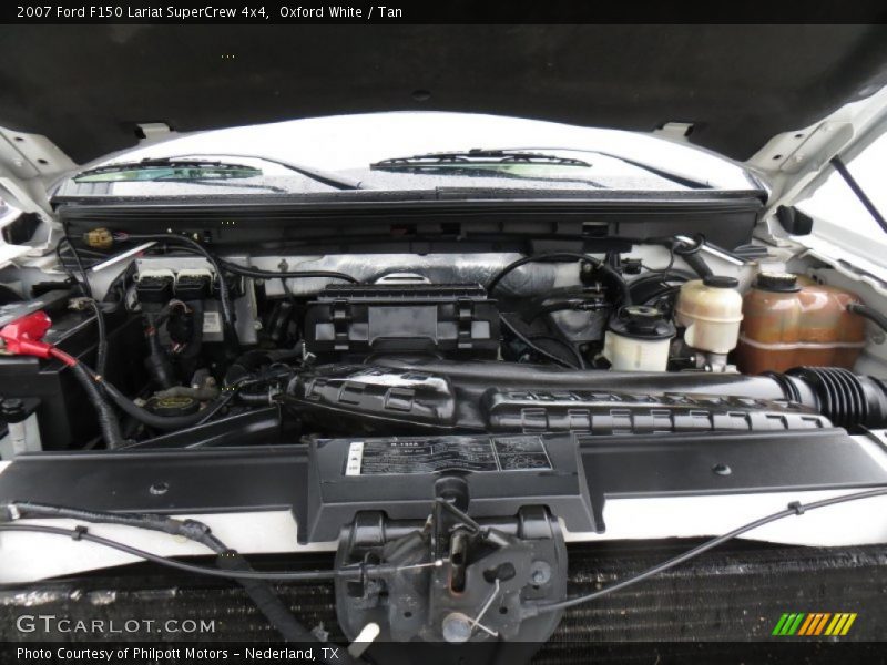 Oxford White / Tan 2007 Ford F150 Lariat SuperCrew 4x4