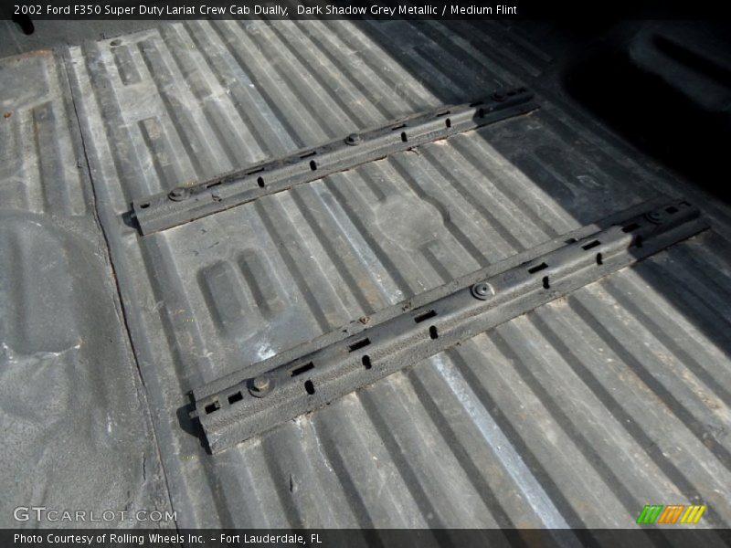 Dark Shadow Grey Metallic / Medium Flint 2002 Ford F350 Super Duty Lariat Crew Cab Dually