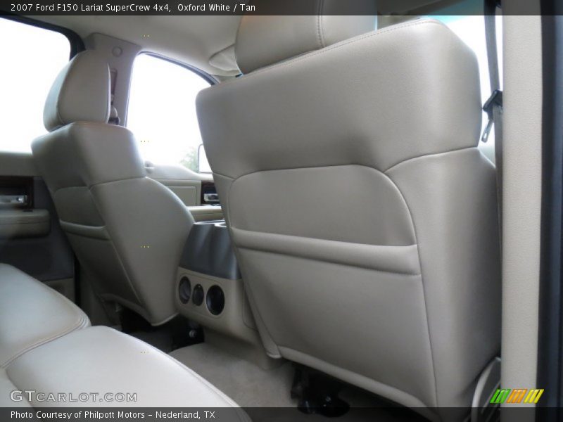 Oxford White / Tan 2007 Ford F150 Lariat SuperCrew 4x4