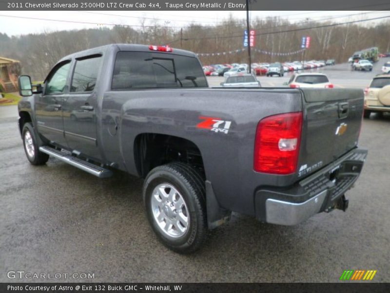 Taupe Grey Metallic / Ebony 2011 Chevrolet Silverado 2500HD LTZ Crew Cab 4x4