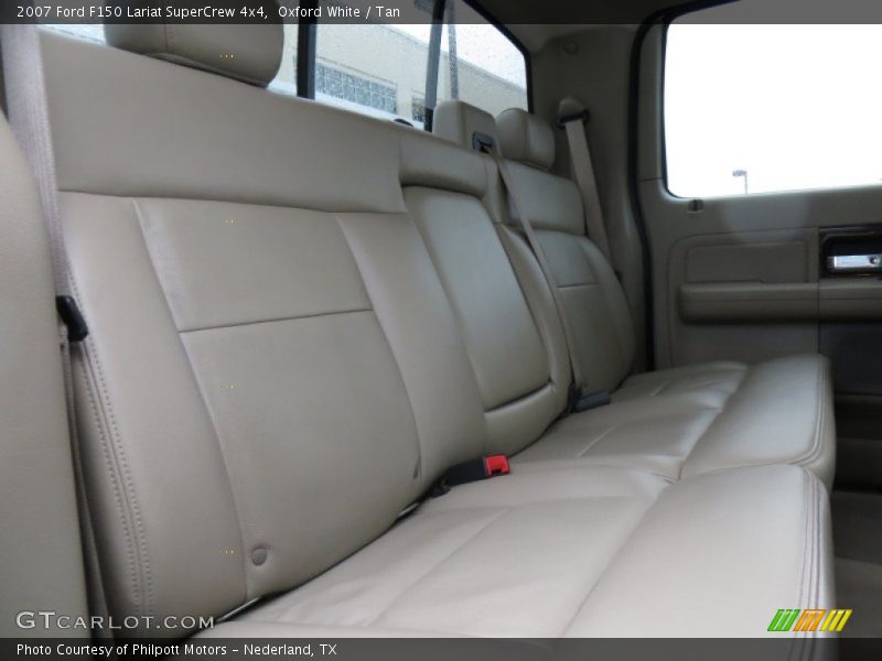 Oxford White / Tan 2007 Ford F150 Lariat SuperCrew 4x4