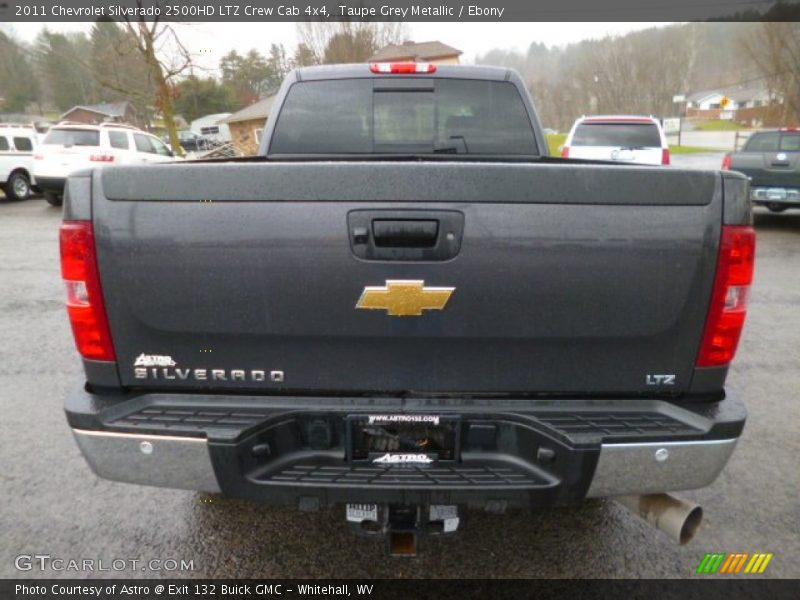 Taupe Grey Metallic / Ebony 2011 Chevrolet Silverado 2500HD LTZ Crew Cab 4x4
