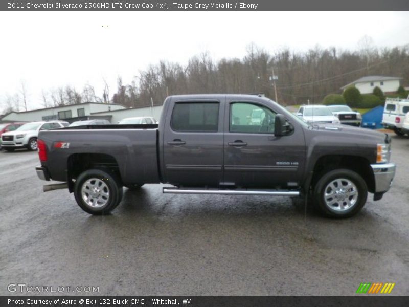 Taupe Grey Metallic / Ebony 2011 Chevrolet Silverado 2500HD LTZ Crew Cab 4x4