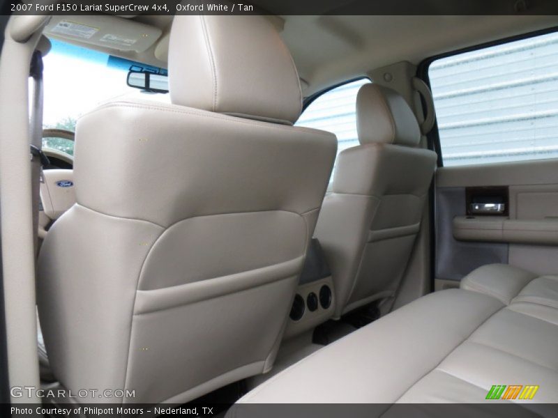 Oxford White / Tan 2007 Ford F150 Lariat SuperCrew 4x4