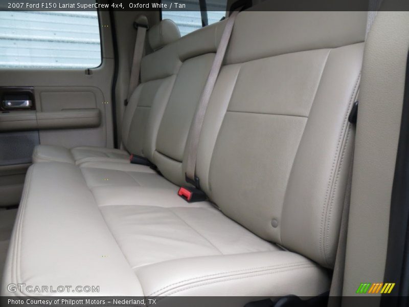 Oxford White / Tan 2007 Ford F150 Lariat SuperCrew 4x4