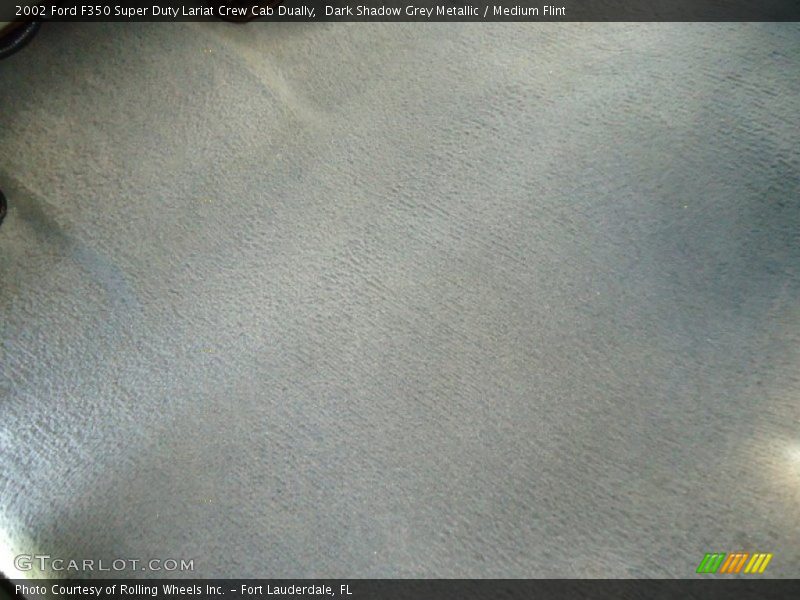 Dark Shadow Grey Metallic / Medium Flint 2002 Ford F350 Super Duty Lariat Crew Cab Dually