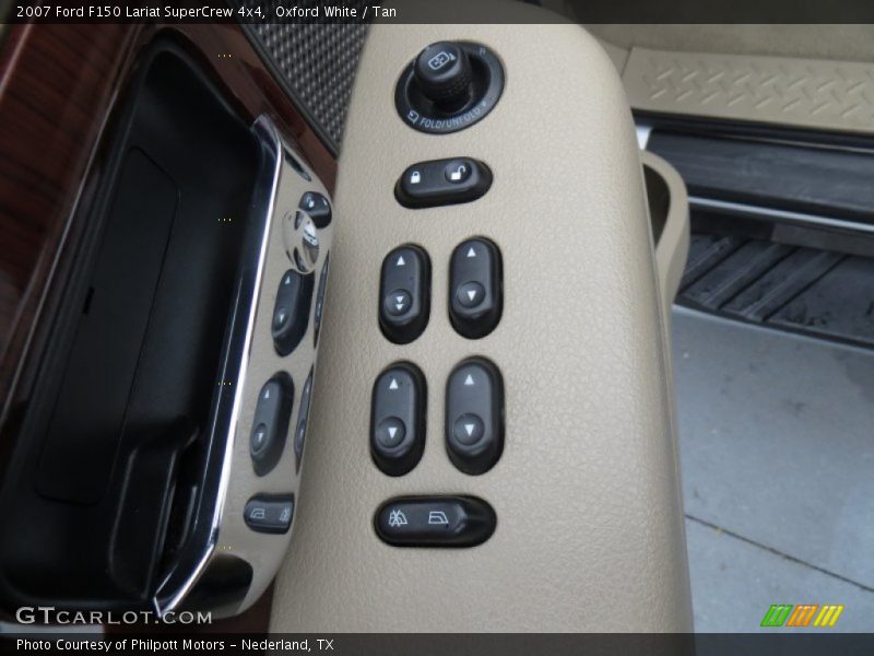 Oxford White / Tan 2007 Ford F150 Lariat SuperCrew 4x4