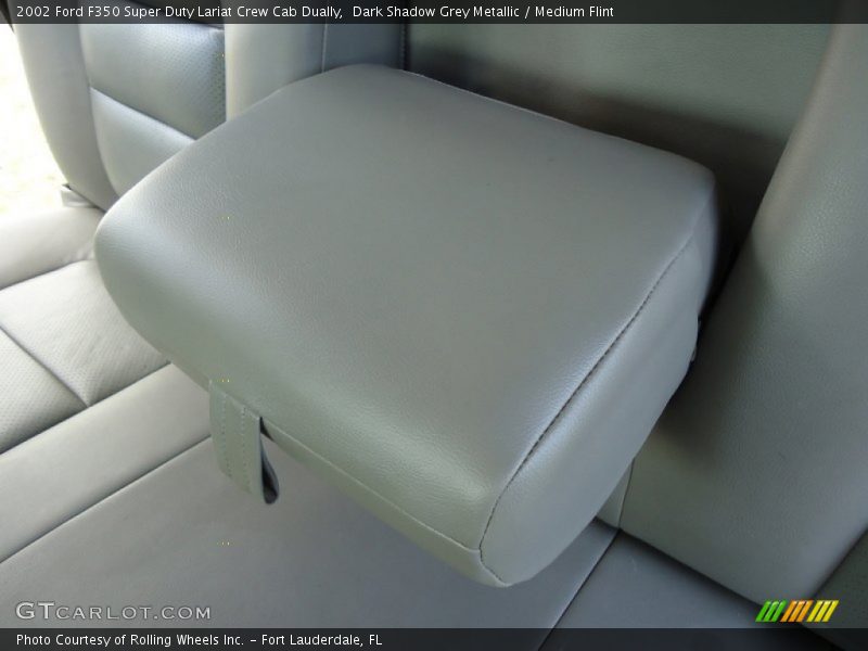 Dark Shadow Grey Metallic / Medium Flint 2002 Ford F350 Super Duty Lariat Crew Cab Dually