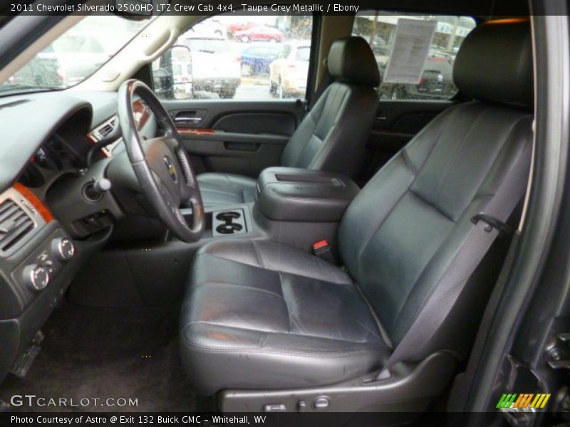 Taupe Grey Metallic / Ebony 2011 Chevrolet Silverado 2500HD LTZ Crew Cab 4x4