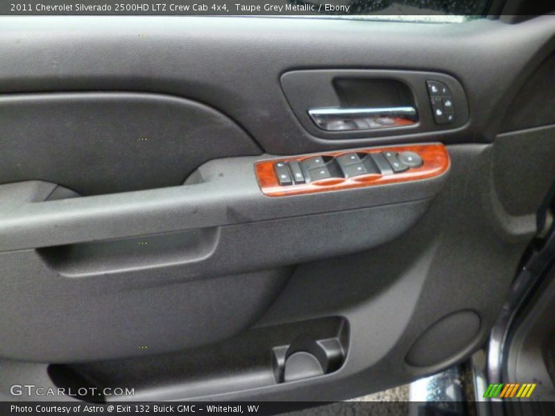 Taupe Grey Metallic / Ebony 2011 Chevrolet Silverado 2500HD LTZ Crew Cab 4x4