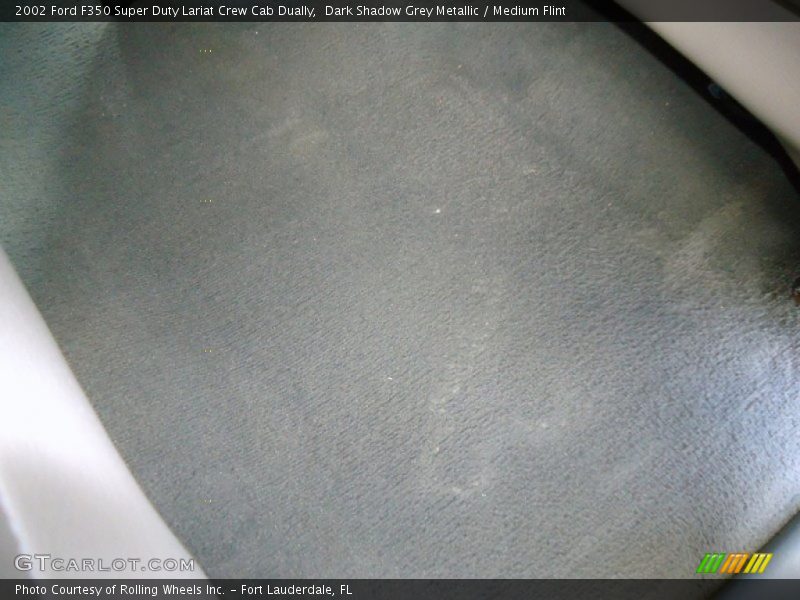 Dark Shadow Grey Metallic / Medium Flint 2002 Ford F350 Super Duty Lariat Crew Cab Dually