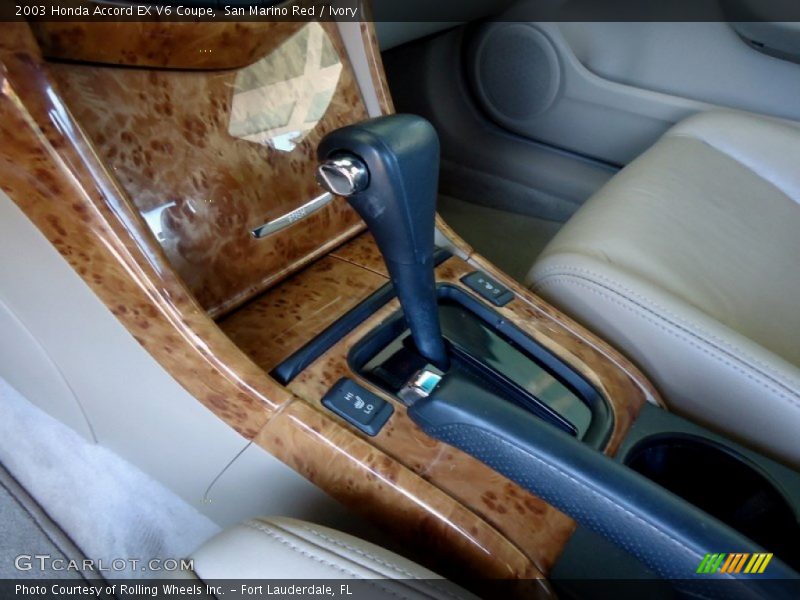 San Marino Red / Ivory 2003 Honda Accord EX V6 Coupe