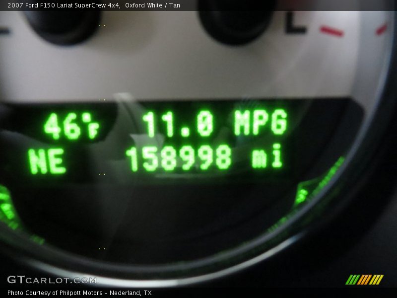 Oxford White / Tan 2007 Ford F150 Lariat SuperCrew 4x4