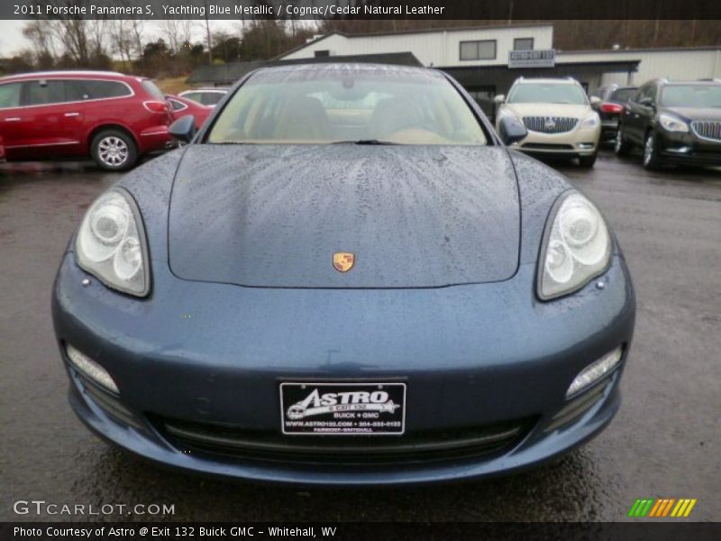 Yachting Blue Metallic / Cognac/Cedar Natural Leather 2011 Porsche Panamera S