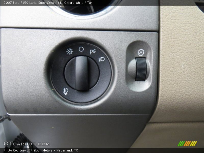 Oxford White / Tan 2007 Ford F150 Lariat SuperCrew 4x4