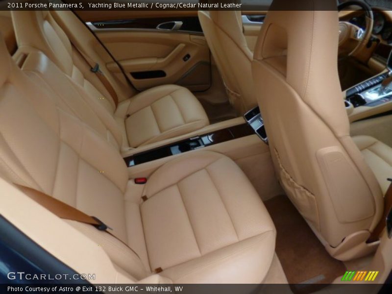 Yachting Blue Metallic / Cognac/Cedar Natural Leather 2011 Porsche Panamera S