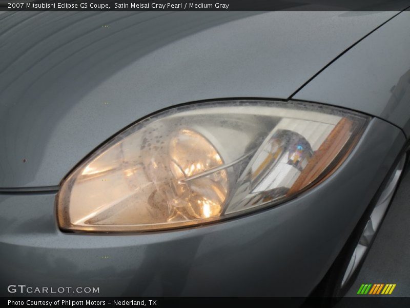 Satin Meisai Gray Pearl / Medium Gray 2007 Mitsubishi Eclipse GS Coupe