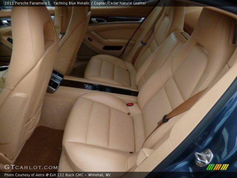 Yachting Blue Metallic / Cognac/Cedar Natural Leather 2011 Porsche Panamera S