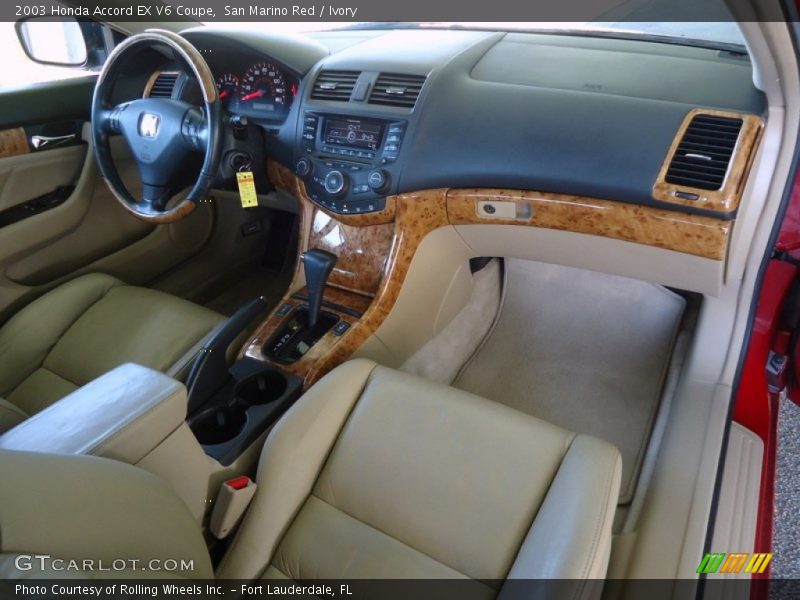 Dashboard of 2003 Accord EX V6 Coupe