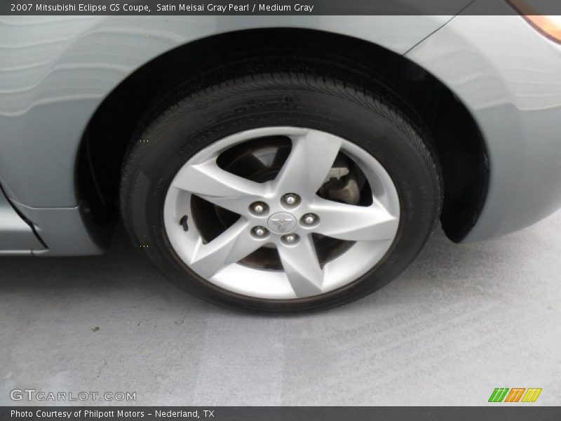 Satin Meisai Gray Pearl / Medium Gray 2007 Mitsubishi Eclipse GS Coupe
