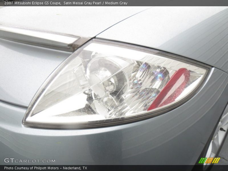 Satin Meisai Gray Pearl / Medium Gray 2007 Mitsubishi Eclipse GS Coupe