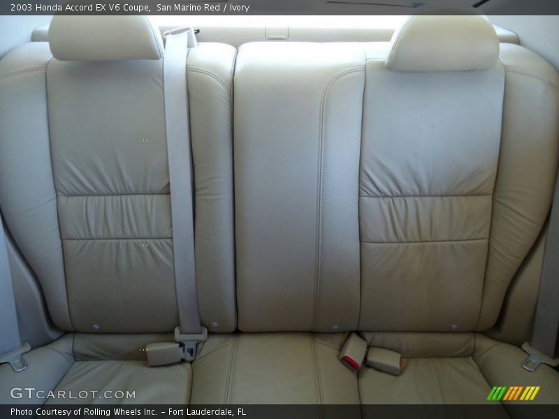 San Marino Red / Ivory 2003 Honda Accord EX V6 Coupe