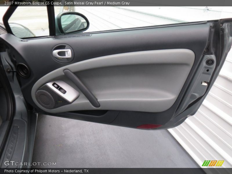 Satin Meisai Gray Pearl / Medium Gray 2007 Mitsubishi Eclipse GS Coupe