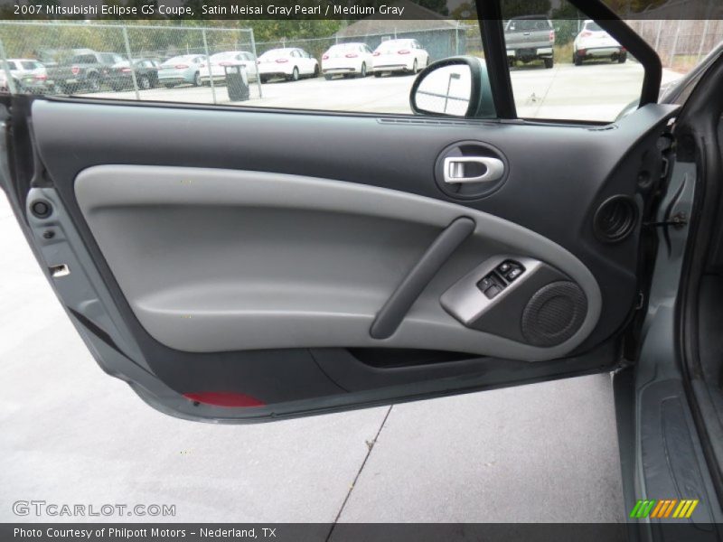 Satin Meisai Gray Pearl / Medium Gray 2007 Mitsubishi Eclipse GS Coupe