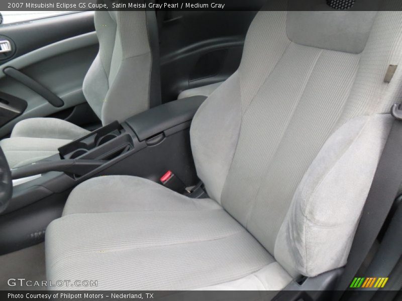 Satin Meisai Gray Pearl / Medium Gray 2007 Mitsubishi Eclipse GS Coupe