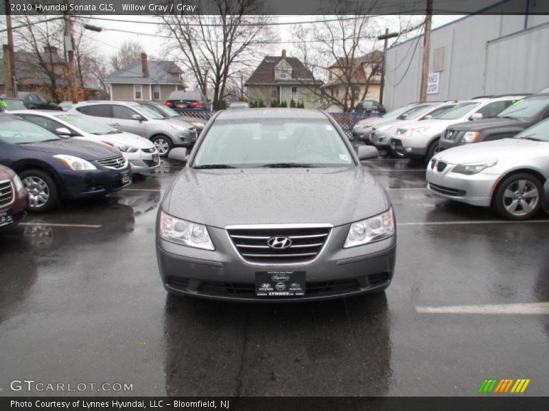 Willow Gray / Gray 2010 Hyundai Sonata GLS