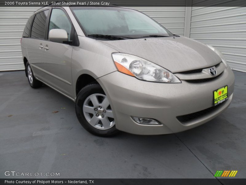 Silver Shadow Pearl / Stone Gray 2006 Toyota Sienna XLE