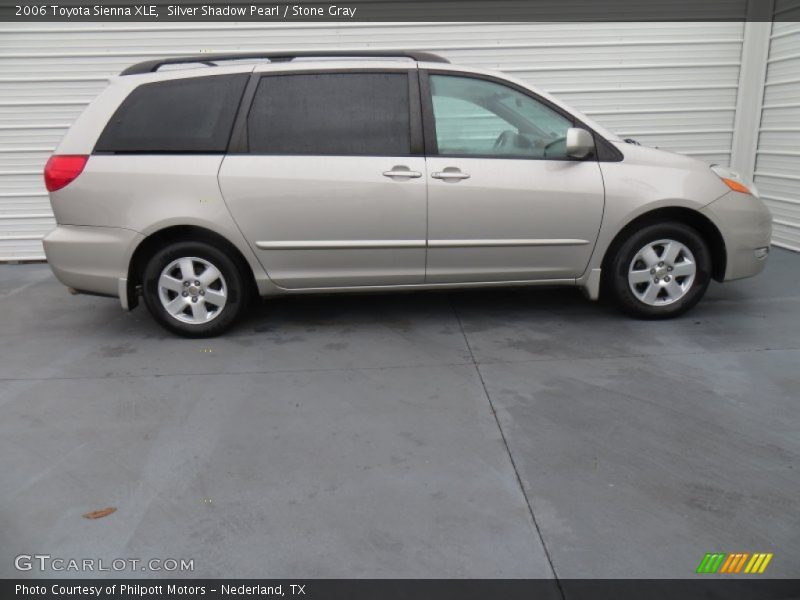 Silver Shadow Pearl / Stone Gray 2006 Toyota Sienna XLE