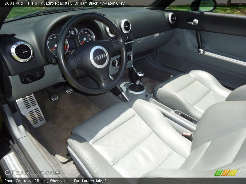  2001 TT 1.8T quattro Roadster Aviator Grey Interior