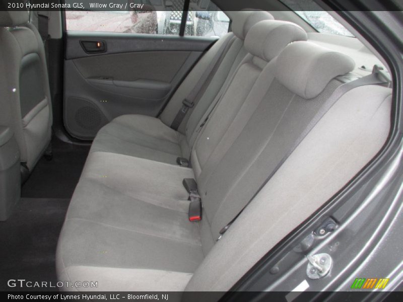Willow Gray / Gray 2010 Hyundai Sonata GLS