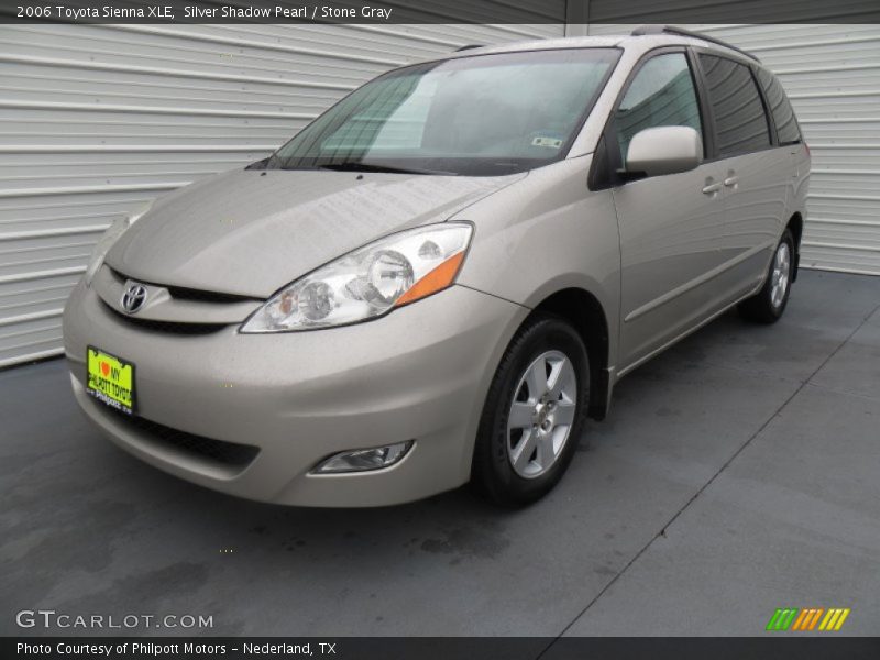 Silver Shadow Pearl / Stone Gray 2006 Toyota Sienna XLE