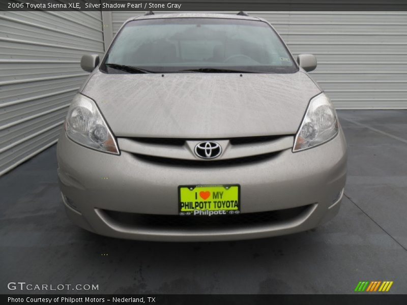 Silver Shadow Pearl / Stone Gray 2006 Toyota Sienna XLE